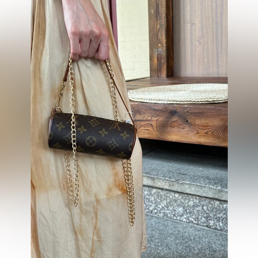 Louis Vuitton Mini Papillon Bag Monogram Canvas Leather - Picture 3 of 9